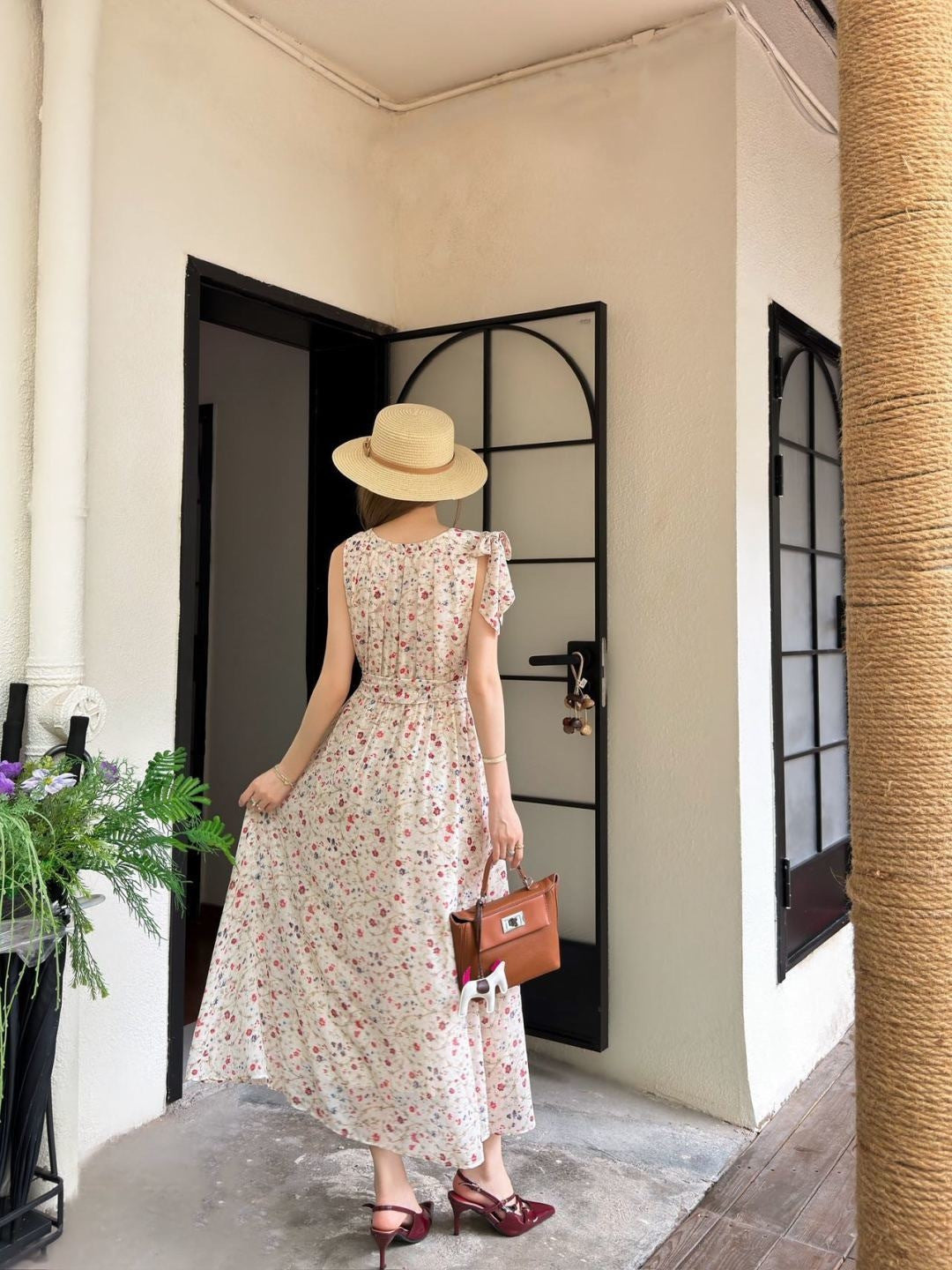 26ss Printed Dress