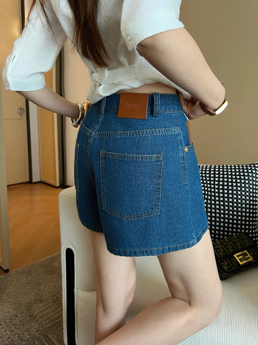 26ss High-waisted shorts