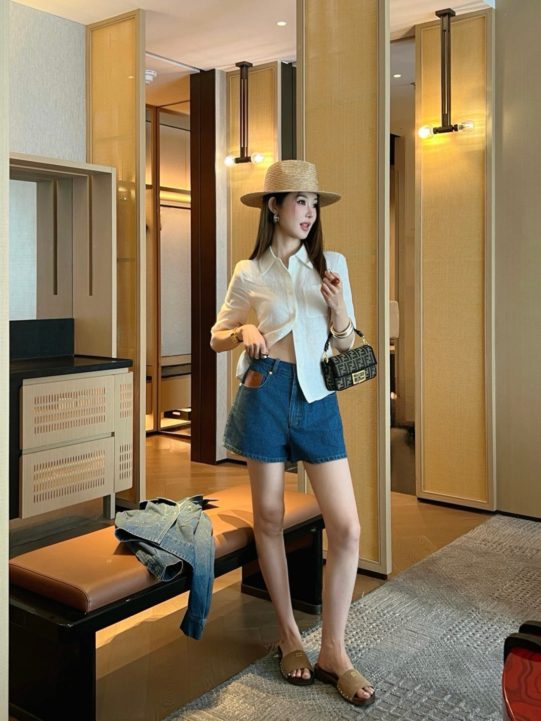 26ss High-waisted shorts