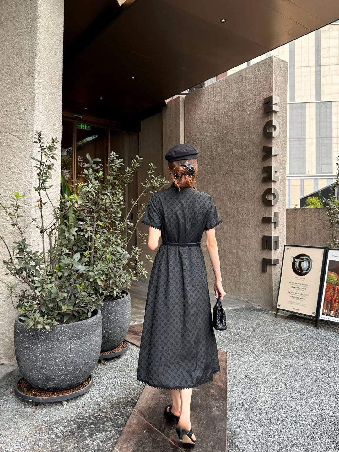 26ss Jacquard Long Dress