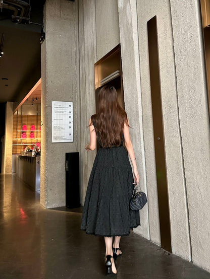 26ss Jacquard Sleeveless Dress