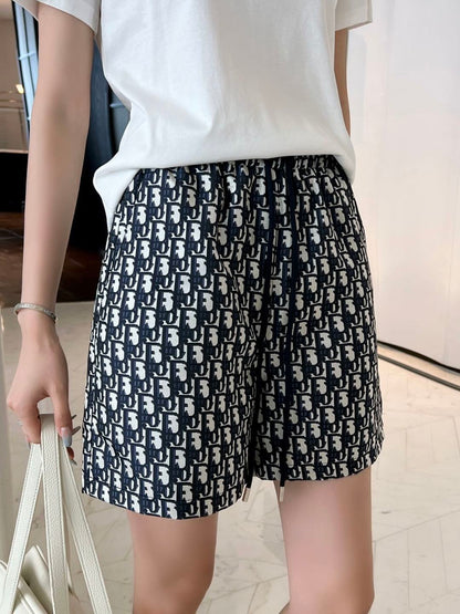 26ss Casual T-shirt + Jacquard Shorts
