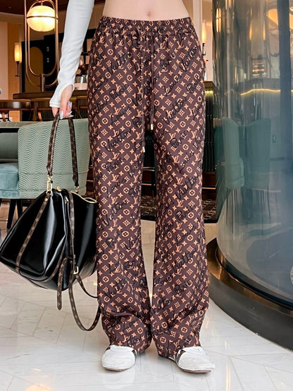 26ss Monogram Print Trousers