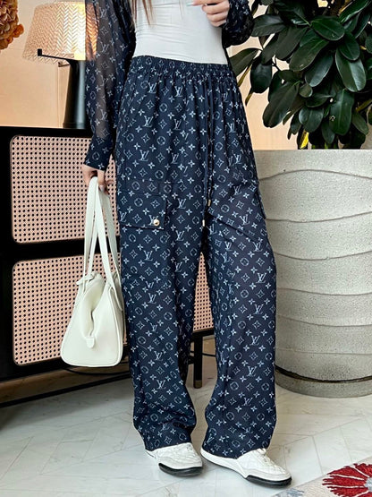 26ss Monogram Print Shirt/Trousers