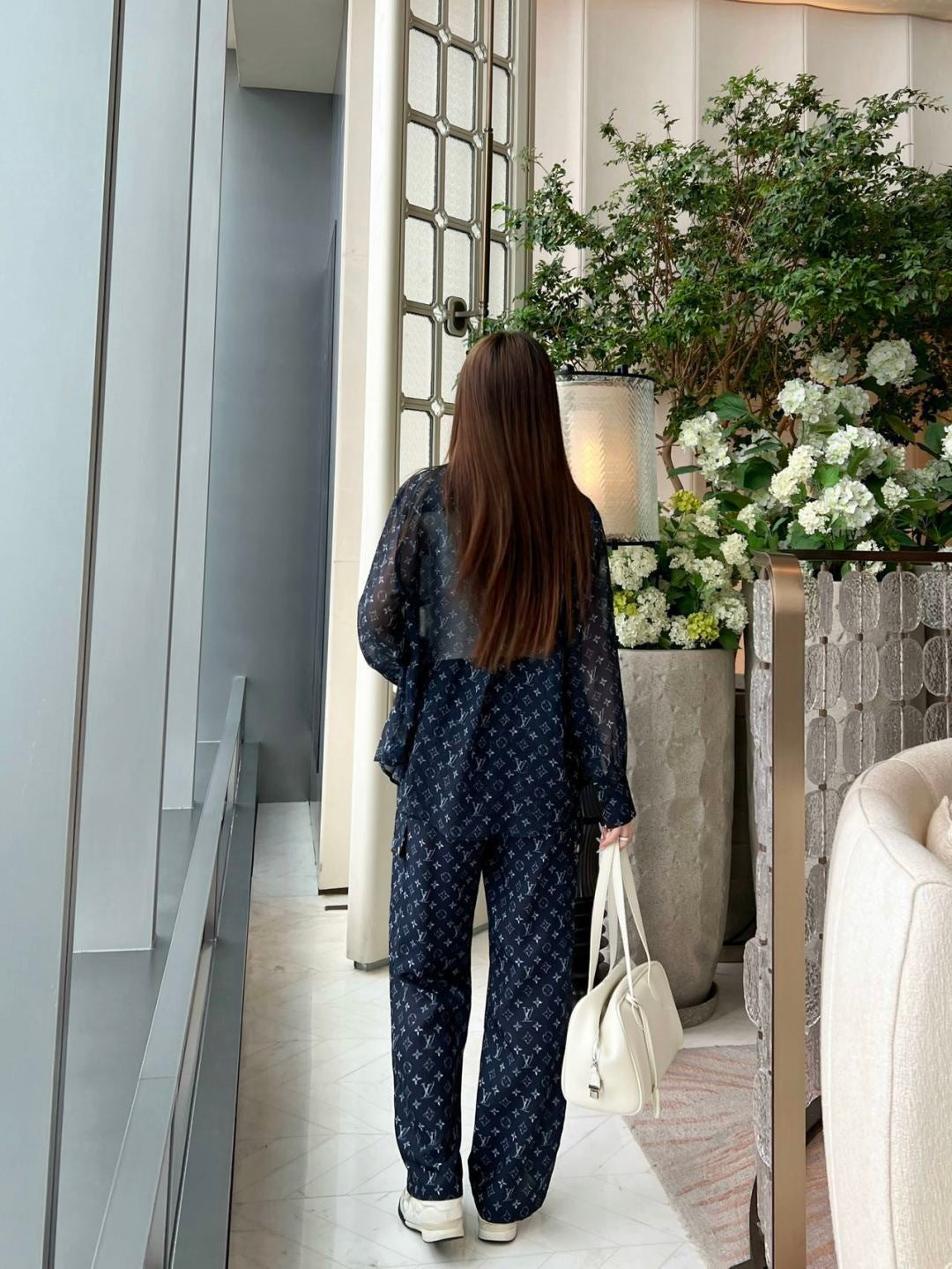 26ss Monogram Print Shirt/Trousers