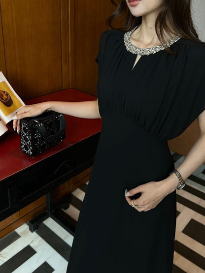 26ss Off-shoulder dress