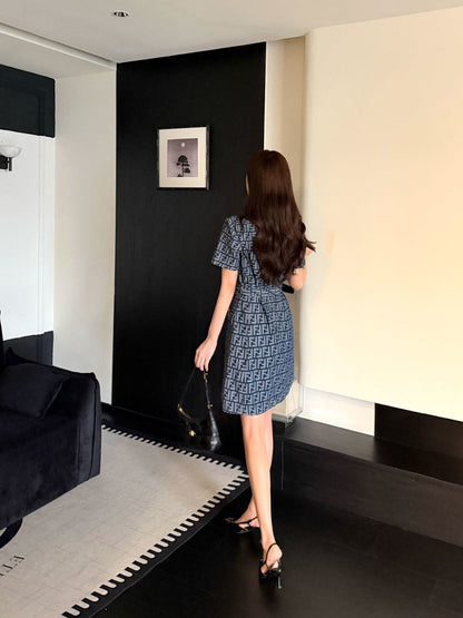 26ss Denim Dress