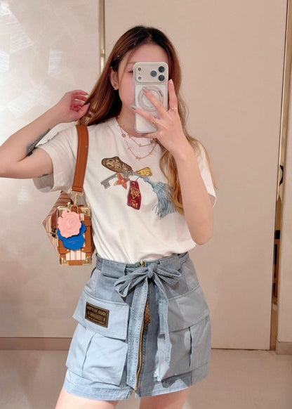 26ss Printed Crew Neck T-Shirt