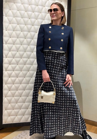 26ss Short double-breasted coat