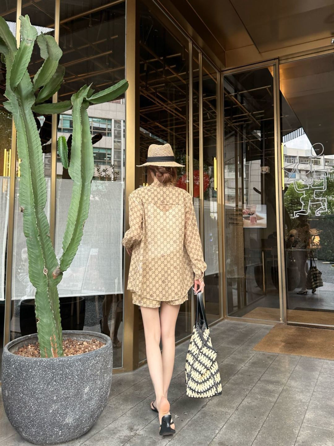 26ss G-patterned casual set