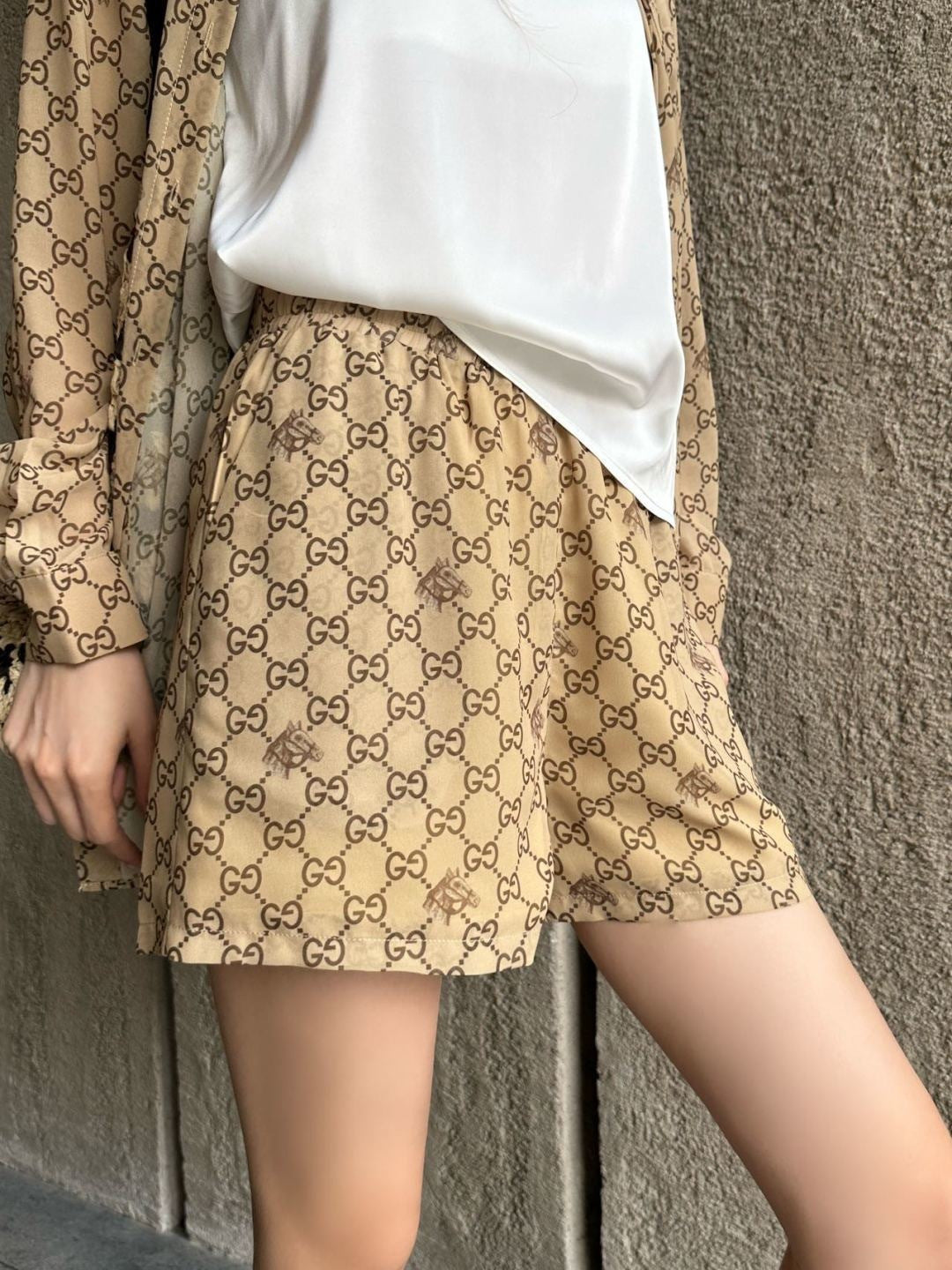 26ss G-patterned casual set