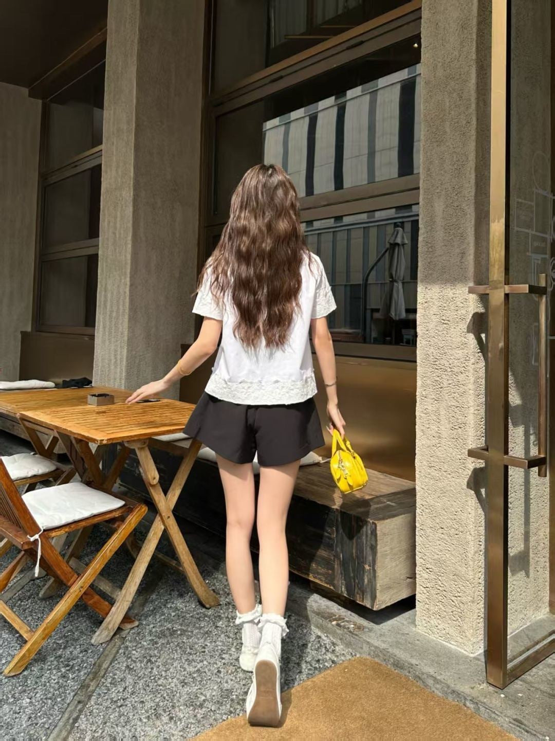 26ss Letter Embroidery Shirt
