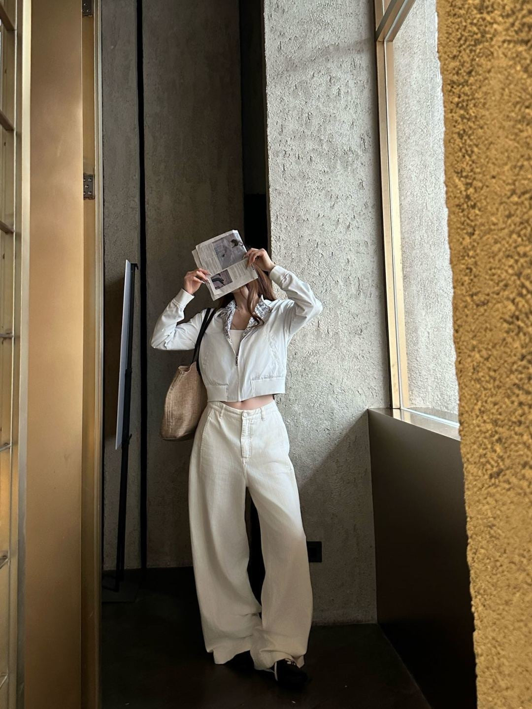 26ss Reversible Stand Collar Jacket
