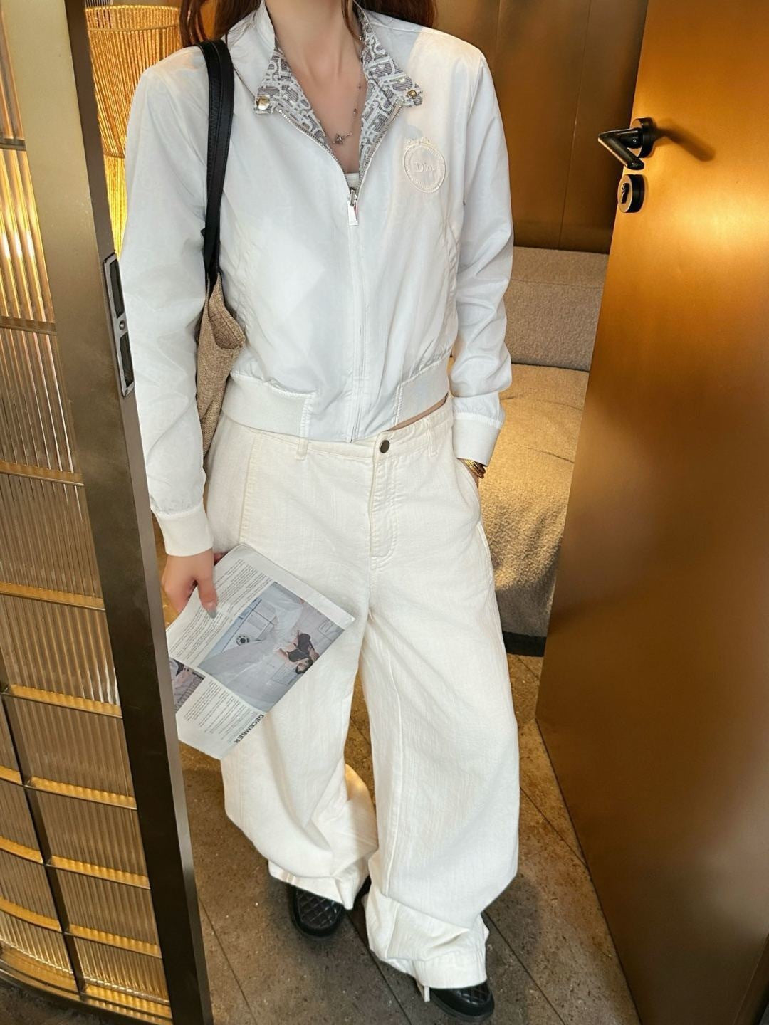 26ss Reversible Stand Collar Jacket