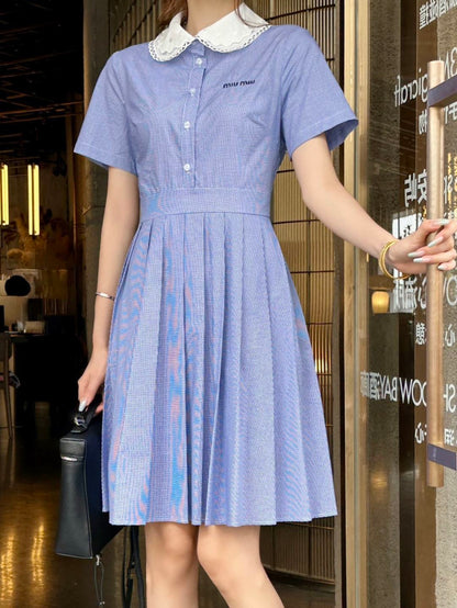 26ss Collared Dress