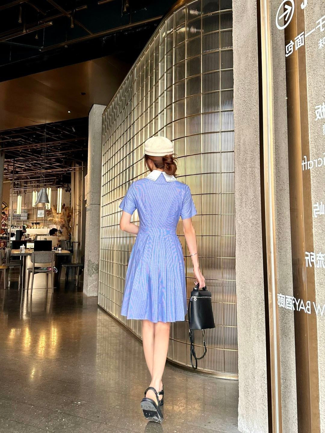 26ss Collared Dress