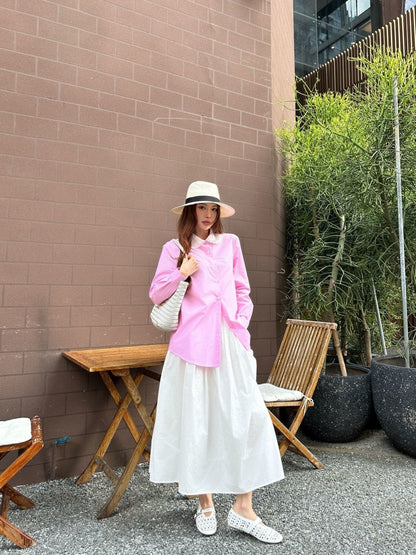 26ss Peter Pan Collar Shirt