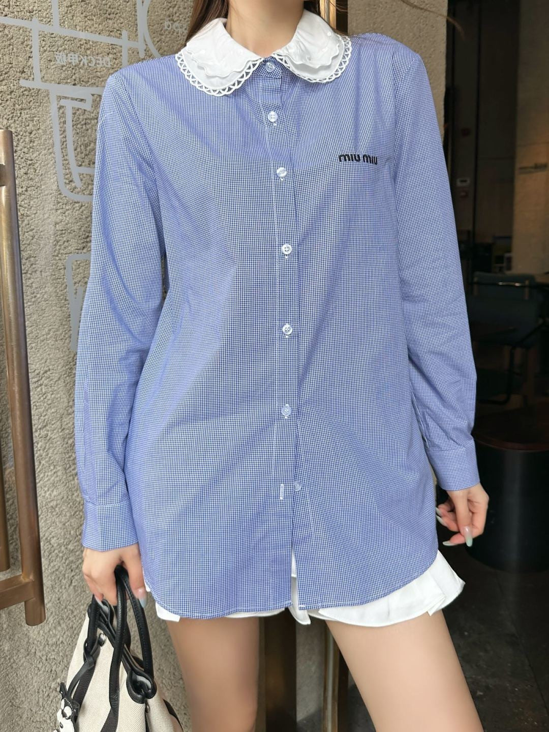 26ss Peter Pan Collar Shirt