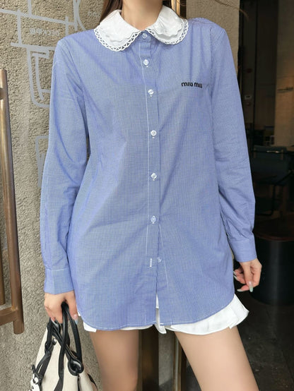 26ss Peter Pan Collar Shirt