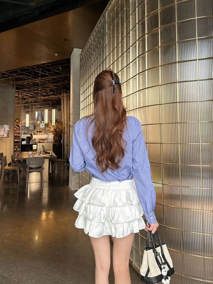 26ss Peter Pan Collar Shirt