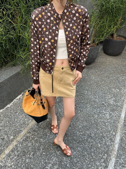 26ss Reversible Stand Collar Jacket