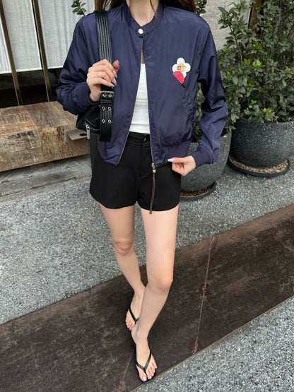 26ss Reversible Stand Collar Jacket