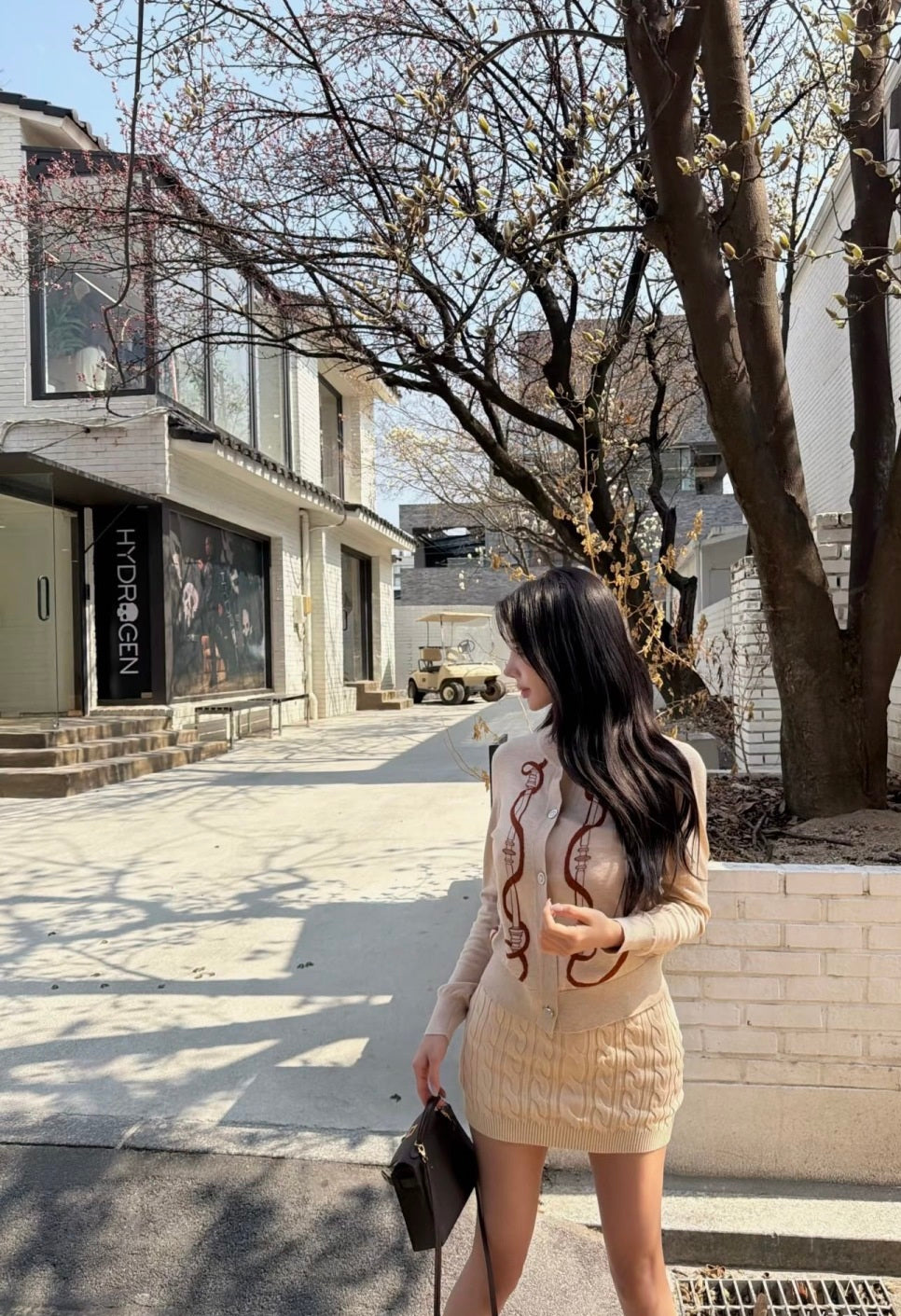 26ss Jacquard Pattern Cardigan