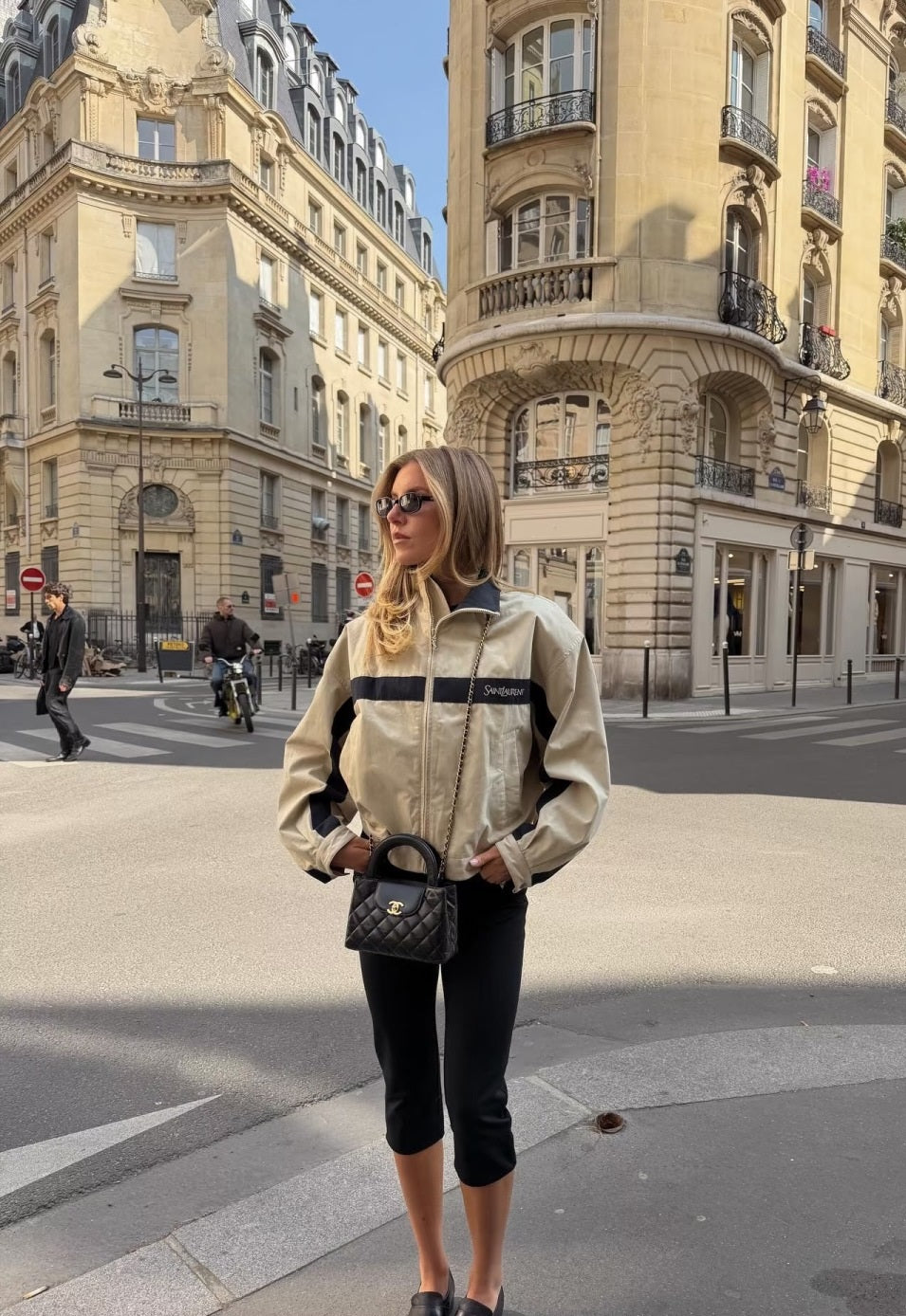26ss Color-blocked Stand Collar Jacket
