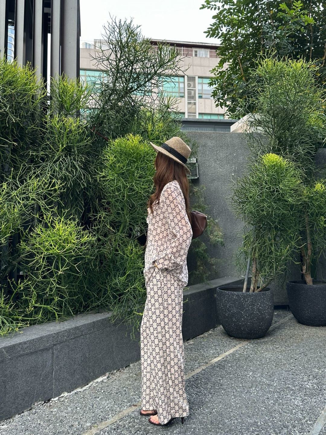 26ss Printed pants