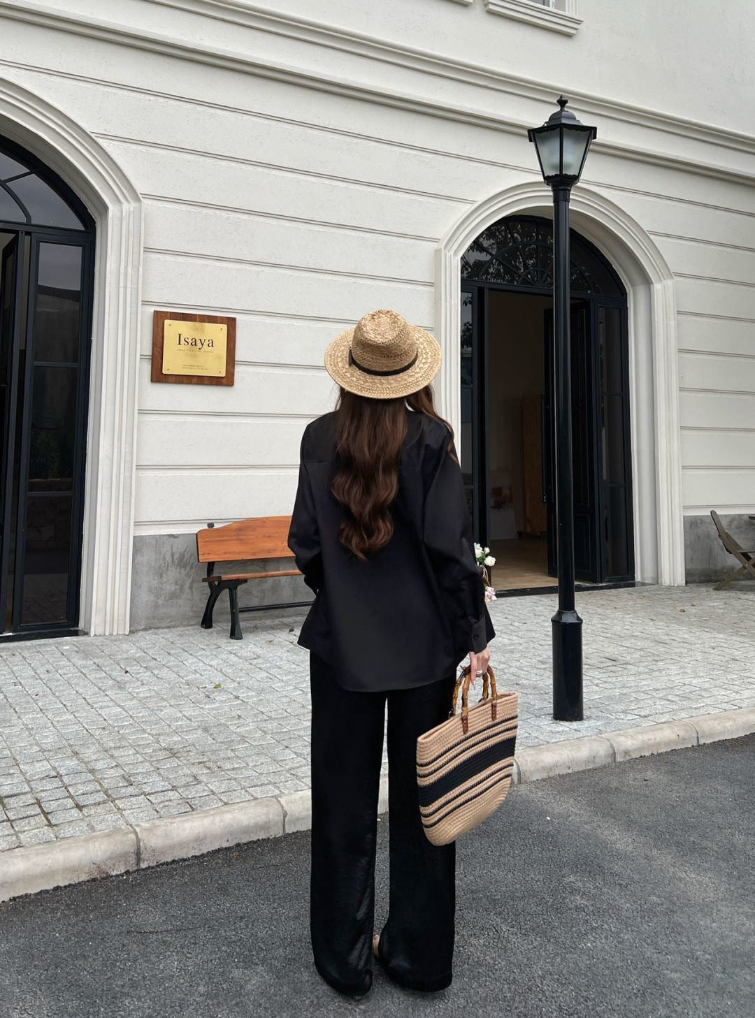 26ss Hardware Decoration Straight-Leg Pants