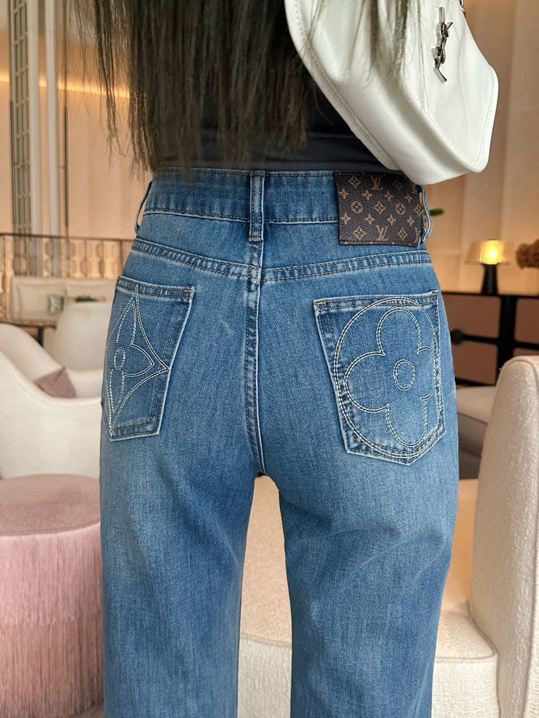 26ss Straight-leg jeans