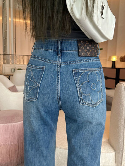 26ss Straight-leg jeans