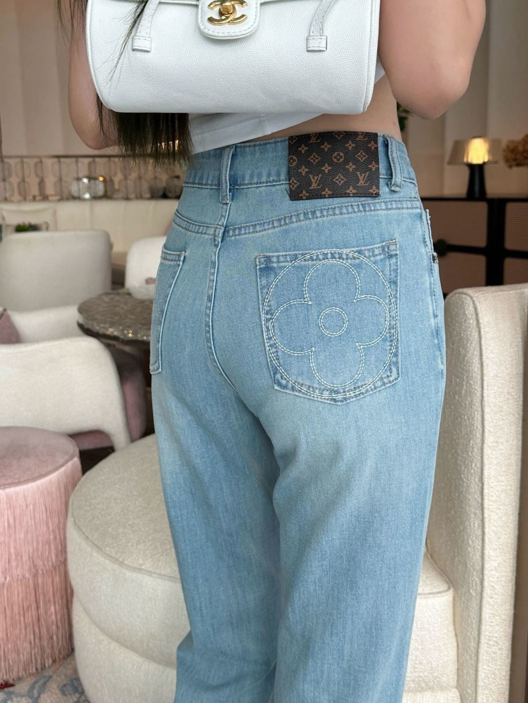 26ss Straight-leg jeans