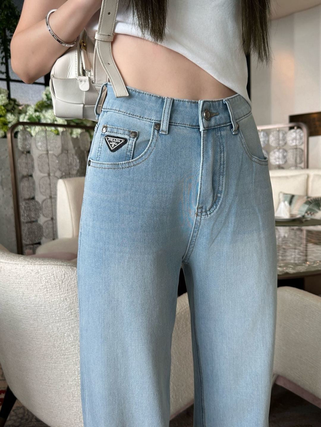 26ss Straight-leg jeans