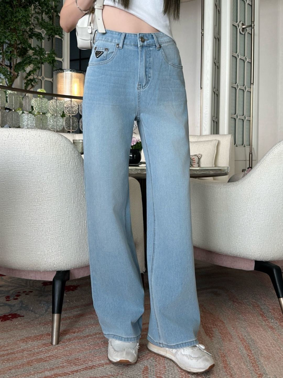 26ss Straight-leg jeans