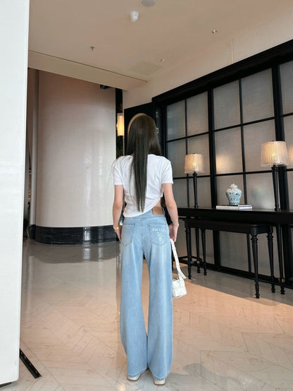 26ss Straight-leg jeans