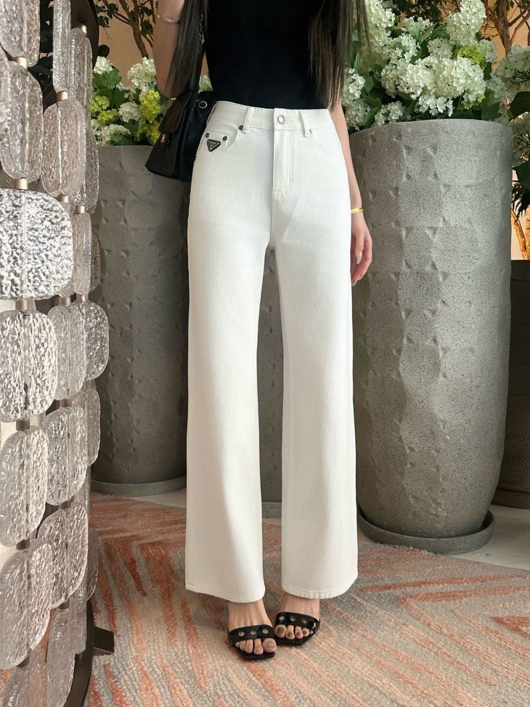 26ss Straight-leg jeans