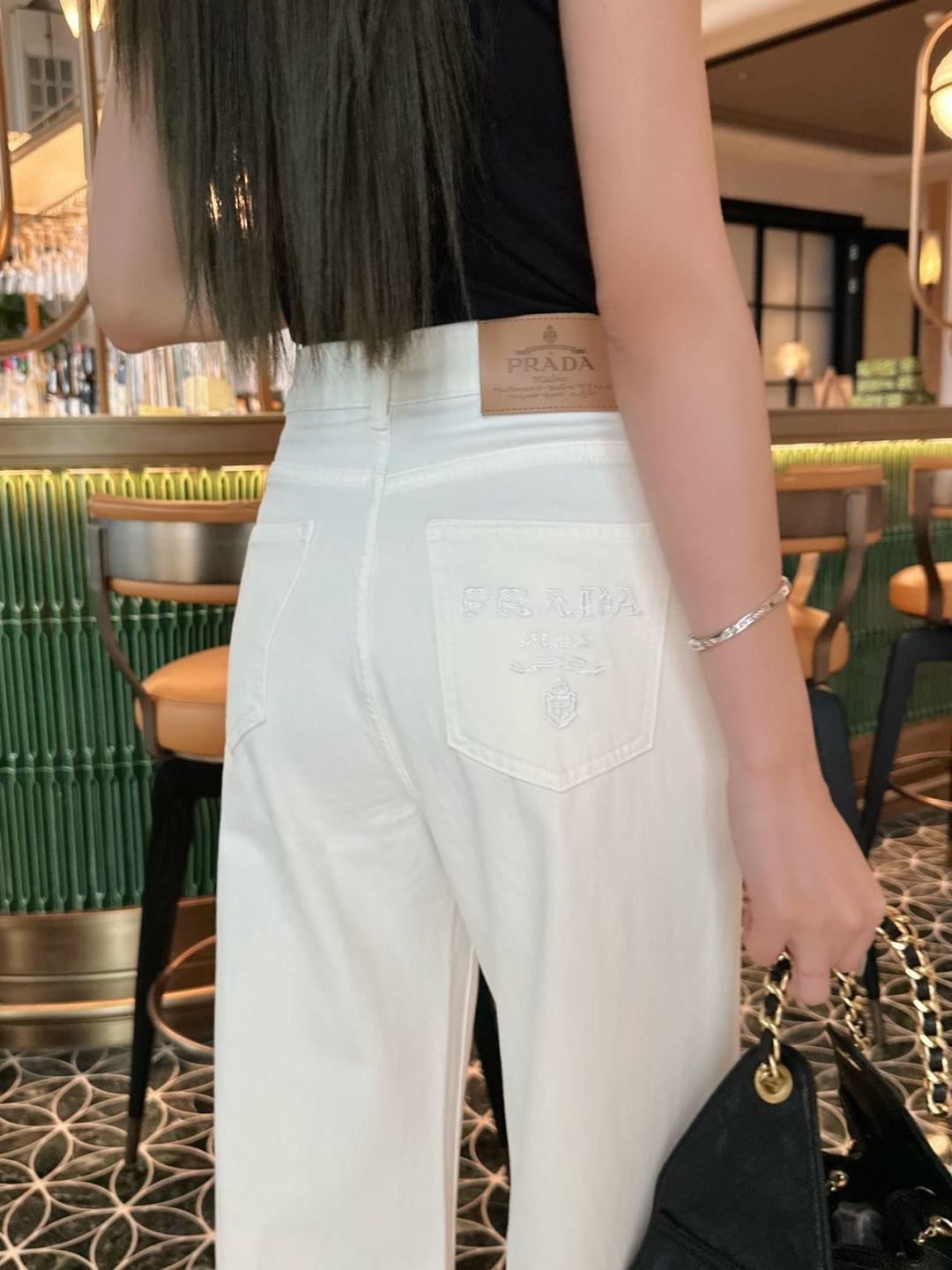 26ss Straight-leg jeans