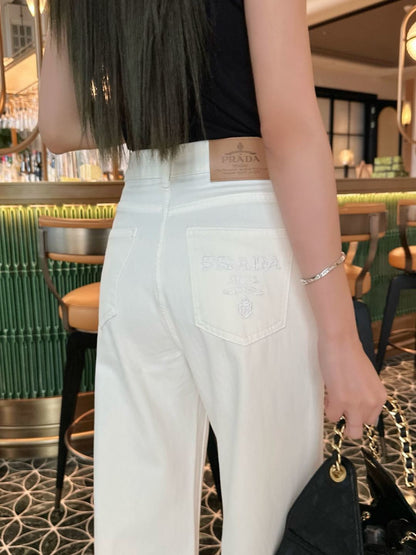 26ss Straight-leg jeans
