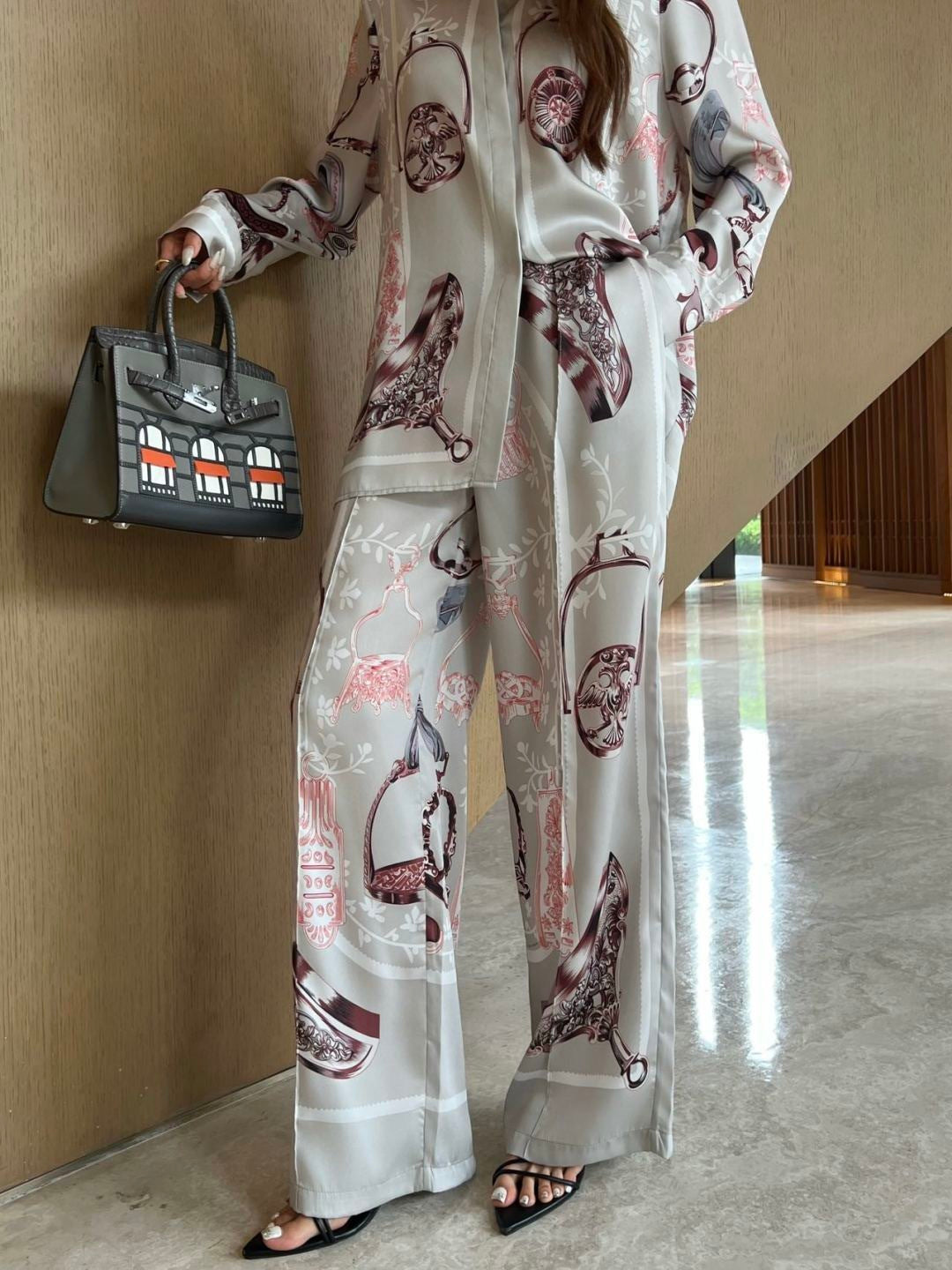 26ss Printed Shirt/Long Pants