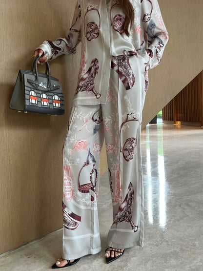 26ss Printed Shirt/Long Pants