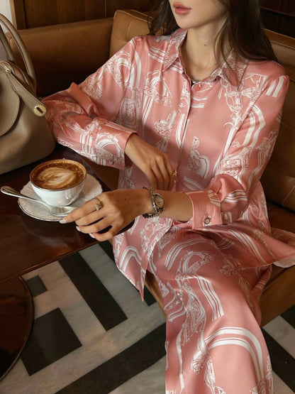 26ss Printed Shirt/Long Pants