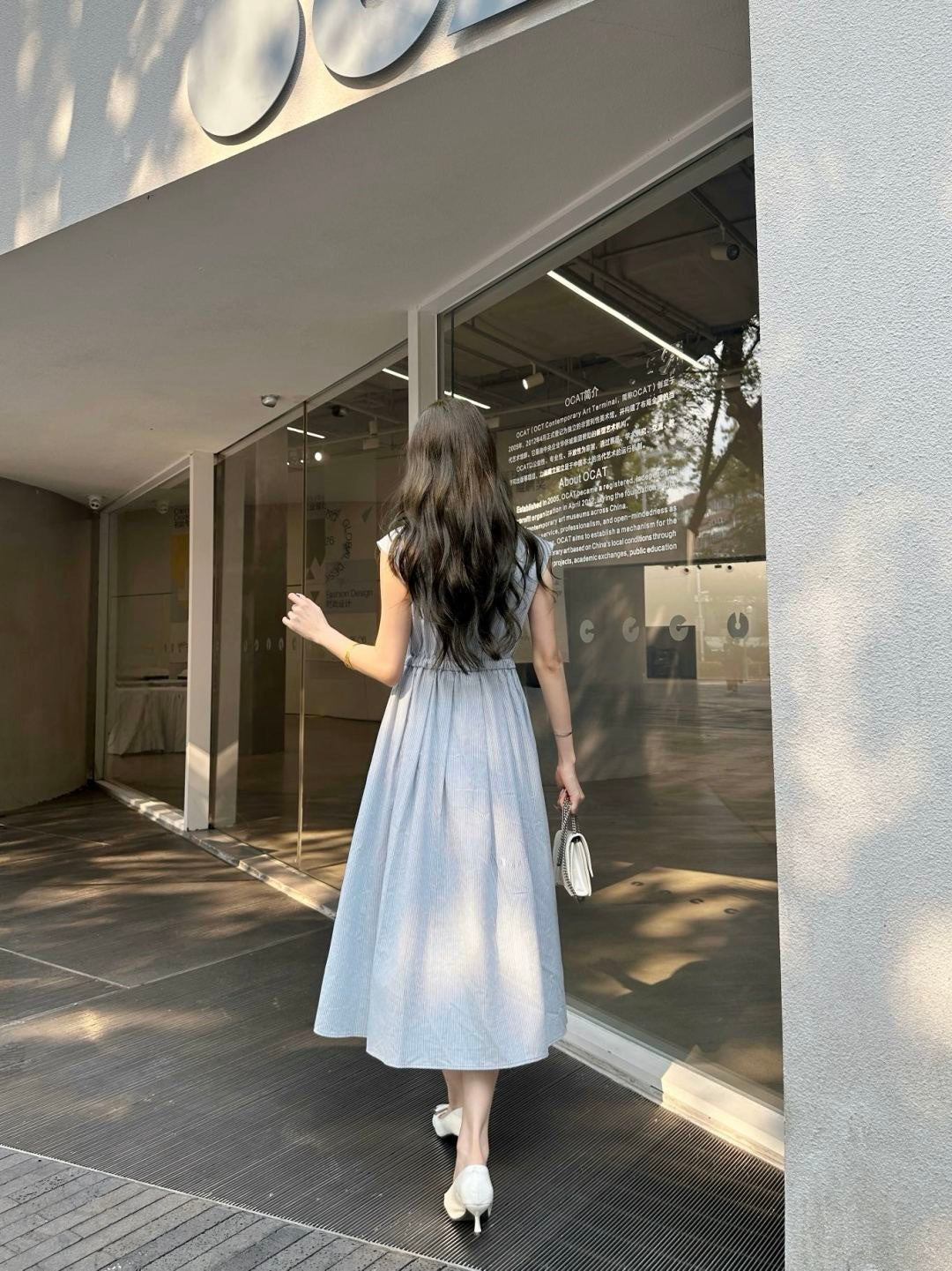 26ss Collared Long Dress