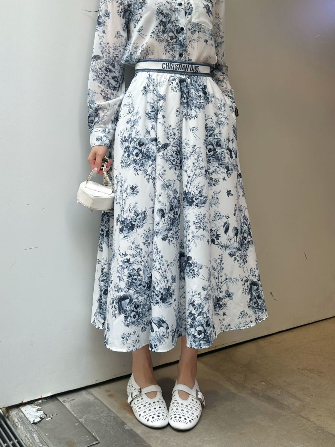 26ss Jungle print dress