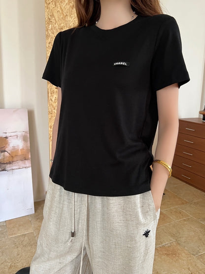 26ss Double C Metal Logo T-Shirt