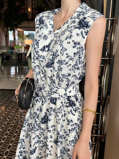 26ss Floral print dress