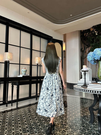 26ss Floral print dress