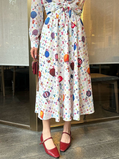26ss Umbrella-shaped half skirt