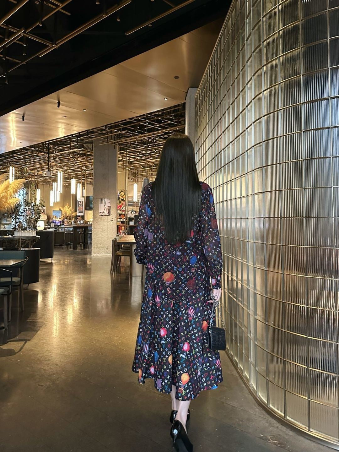 26ss ULogo pattern shirt