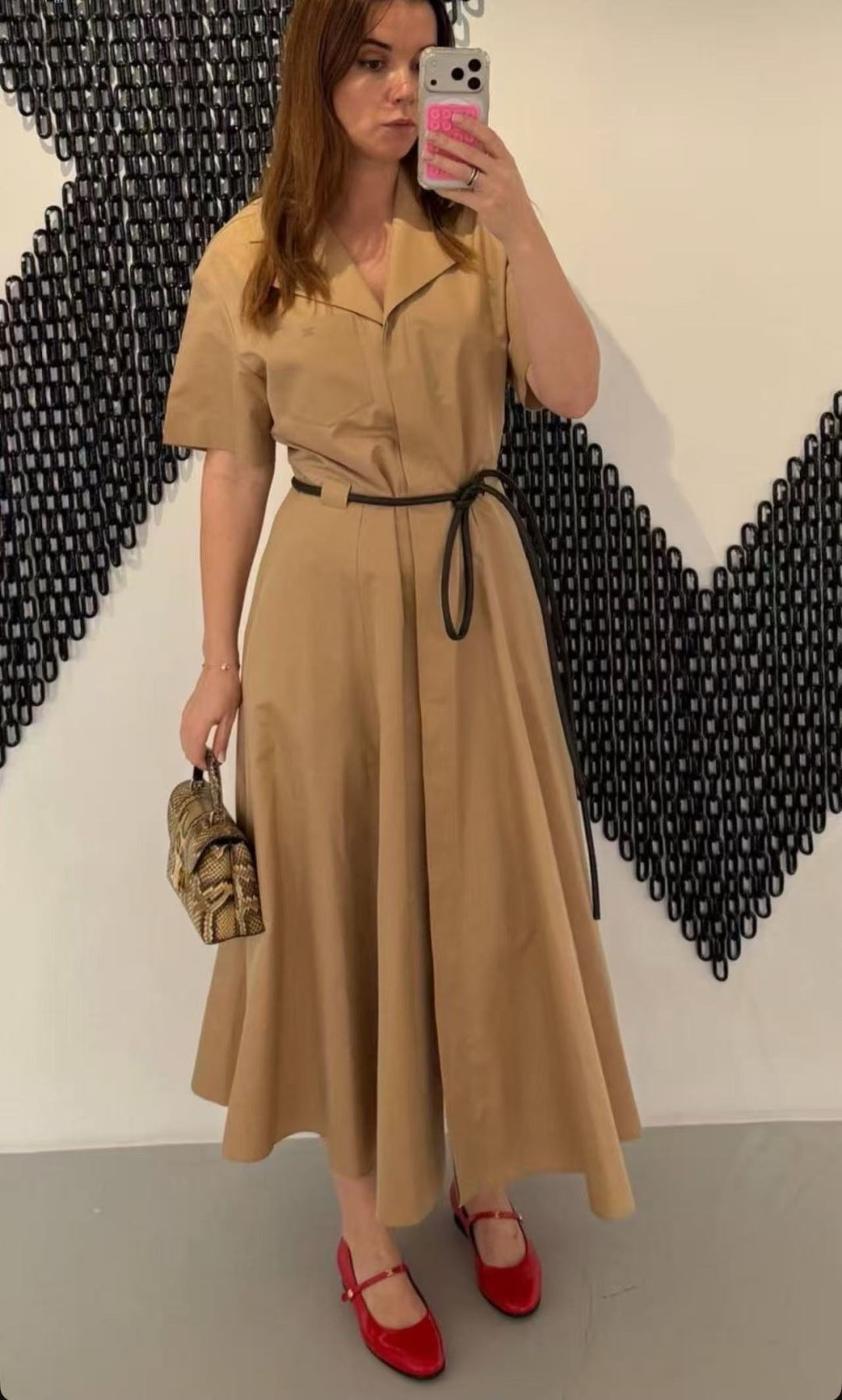 26ss Embroidered Dress